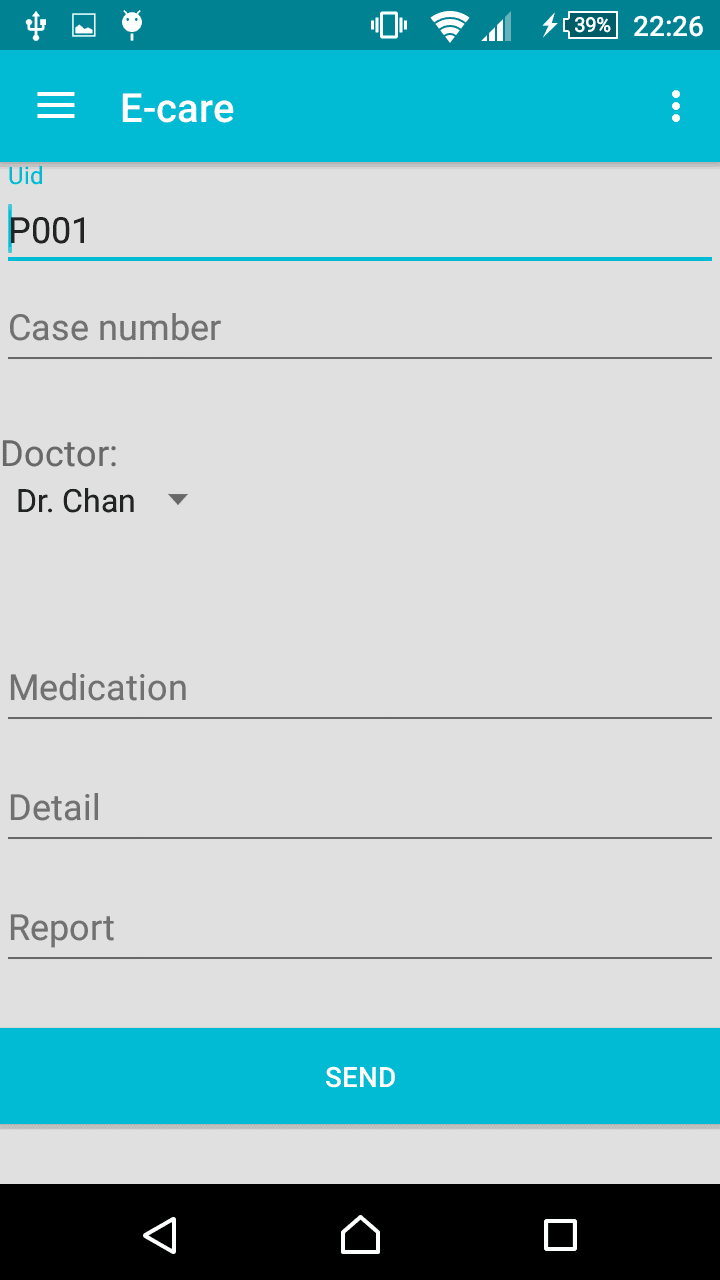 Medication report shared with doctors