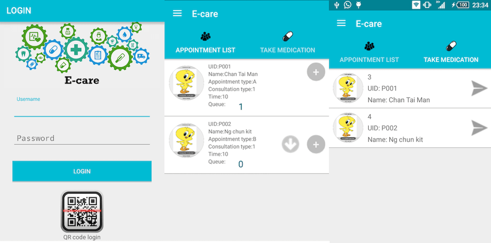 E-Care project preview