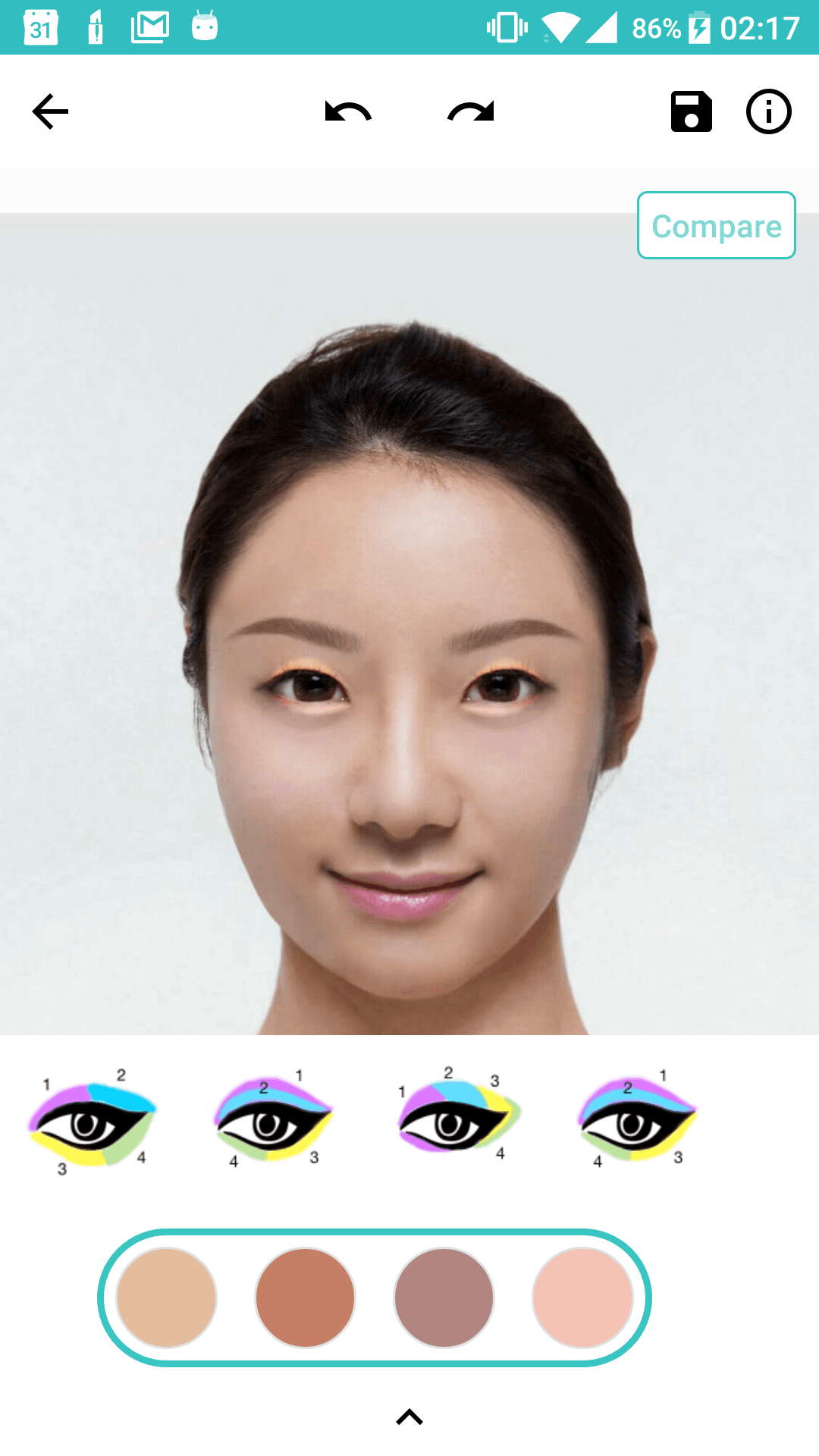 Product effect preview before purchase